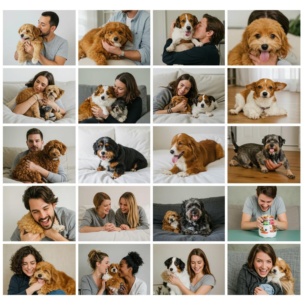 반려동물 돌봄과 건강 관리 지식을 담은 전문 도서 목록을 슬롯생강 관점에서 해석한 이미지