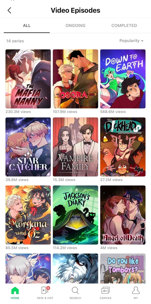Webtoon platform migration process from indie draft to commercial publication.